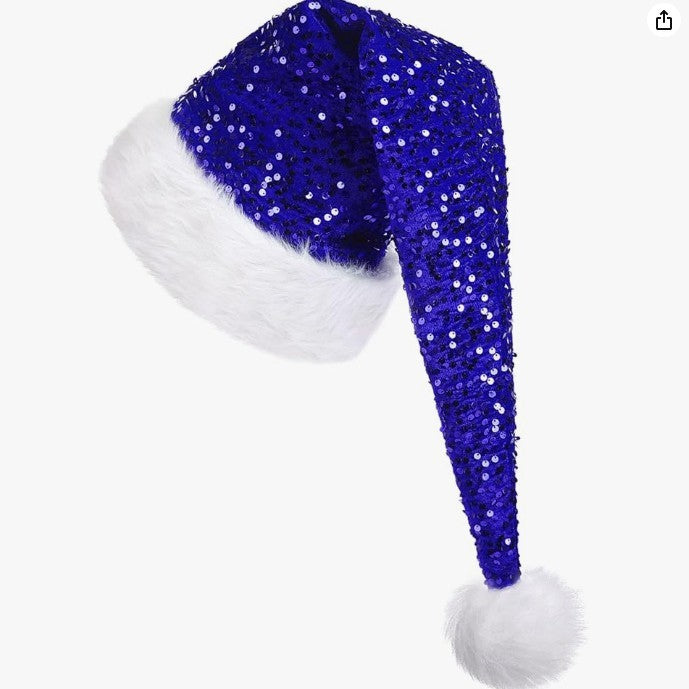 ✨ Glitzernde Weihnachtsmütze – Christmas Sequin Cap für eine Festliche Atmosphäre