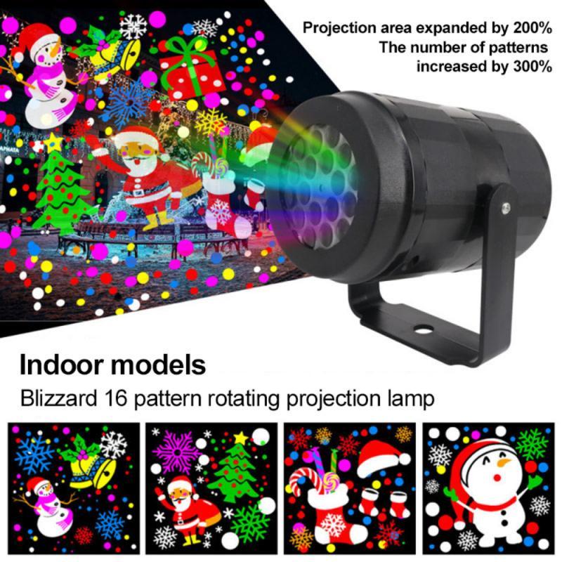 ❄️✨ Snowflake Projector Light – Magische Weihnachtsbeleuchtung für Haus & Garten